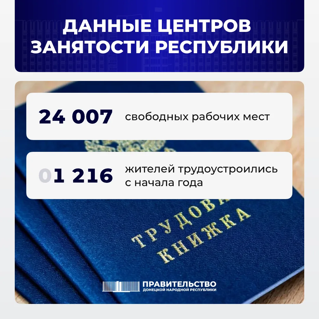 Вице-премьер Лариса Толстыкина сообщила о свободных рабочих местах в ДНР

Найти работу вы можете на 