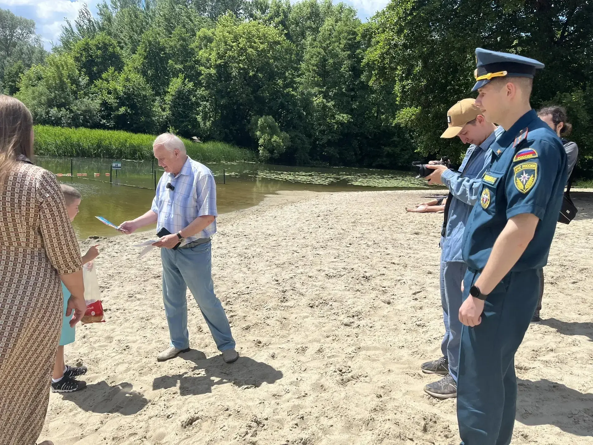 В рамках постоянного контроля за водными объектами 20.06.2026 года сотрудниками администрации Центра