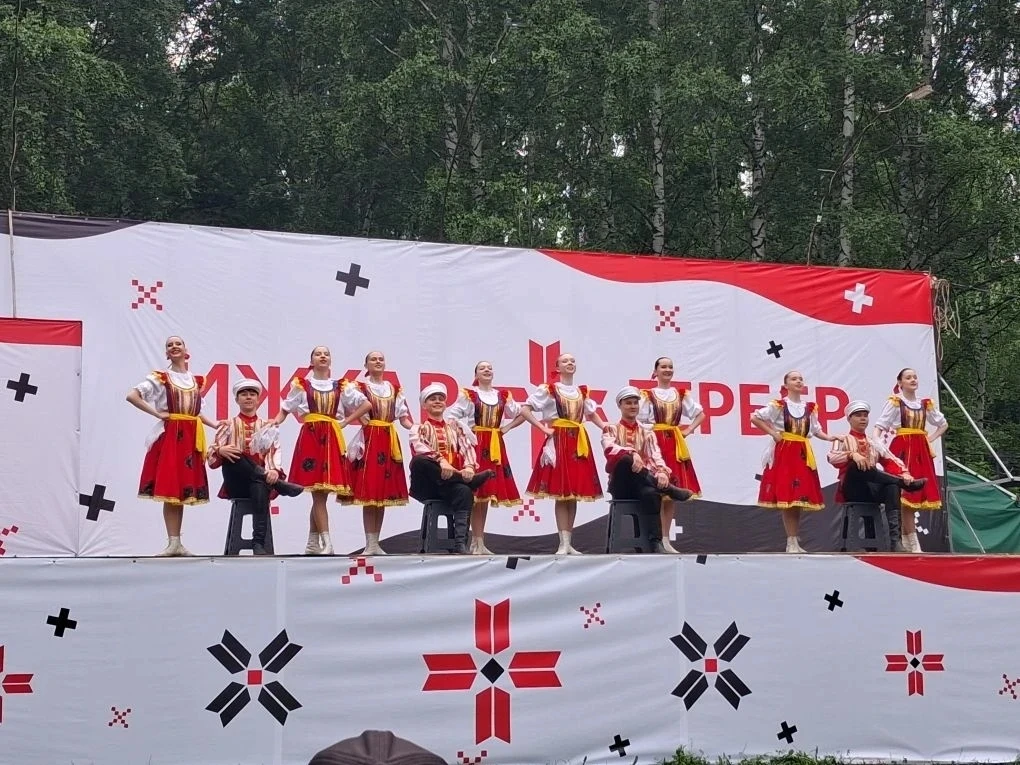 11 июня  жители Индустриального района города Ижевска приняли участие в праздничных мероприятиях в р