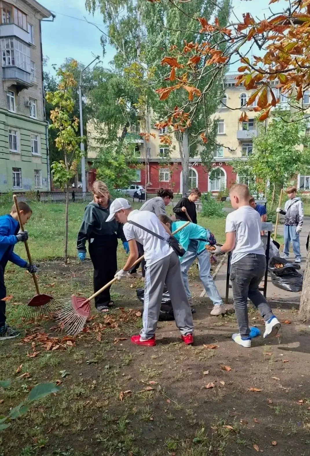 Завершилась акция «Чистый город — зеленый город»