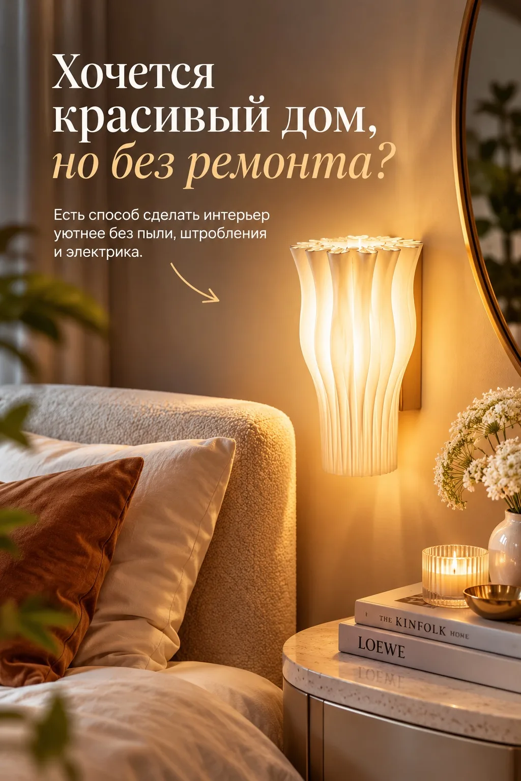 «Хочется перемен дома, но ремонт — нет, спасибо 😅»