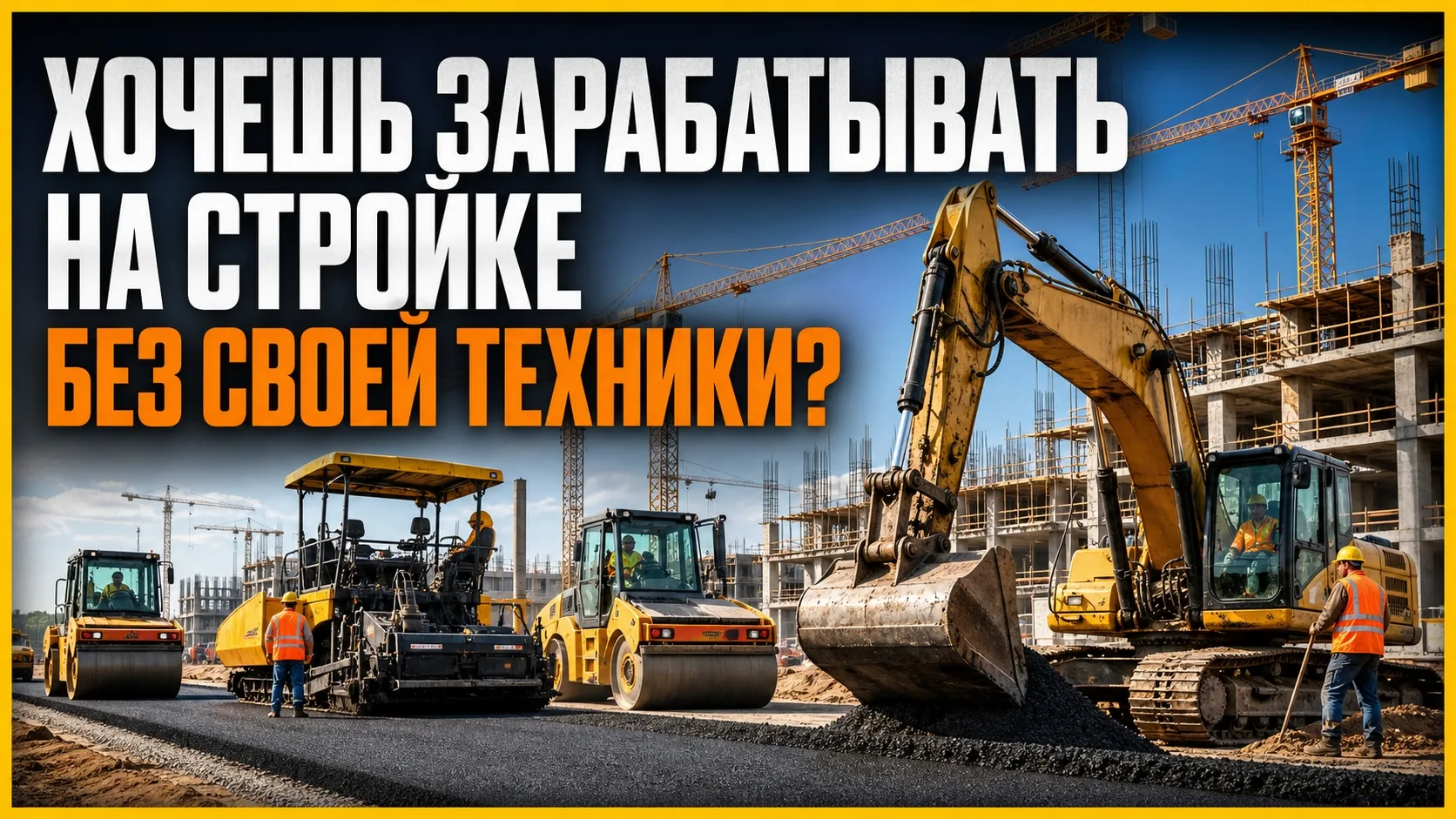 Хочешь начать зарабатывать на стройке без своей техники?

Приглашаю на личную консультацию, где поде