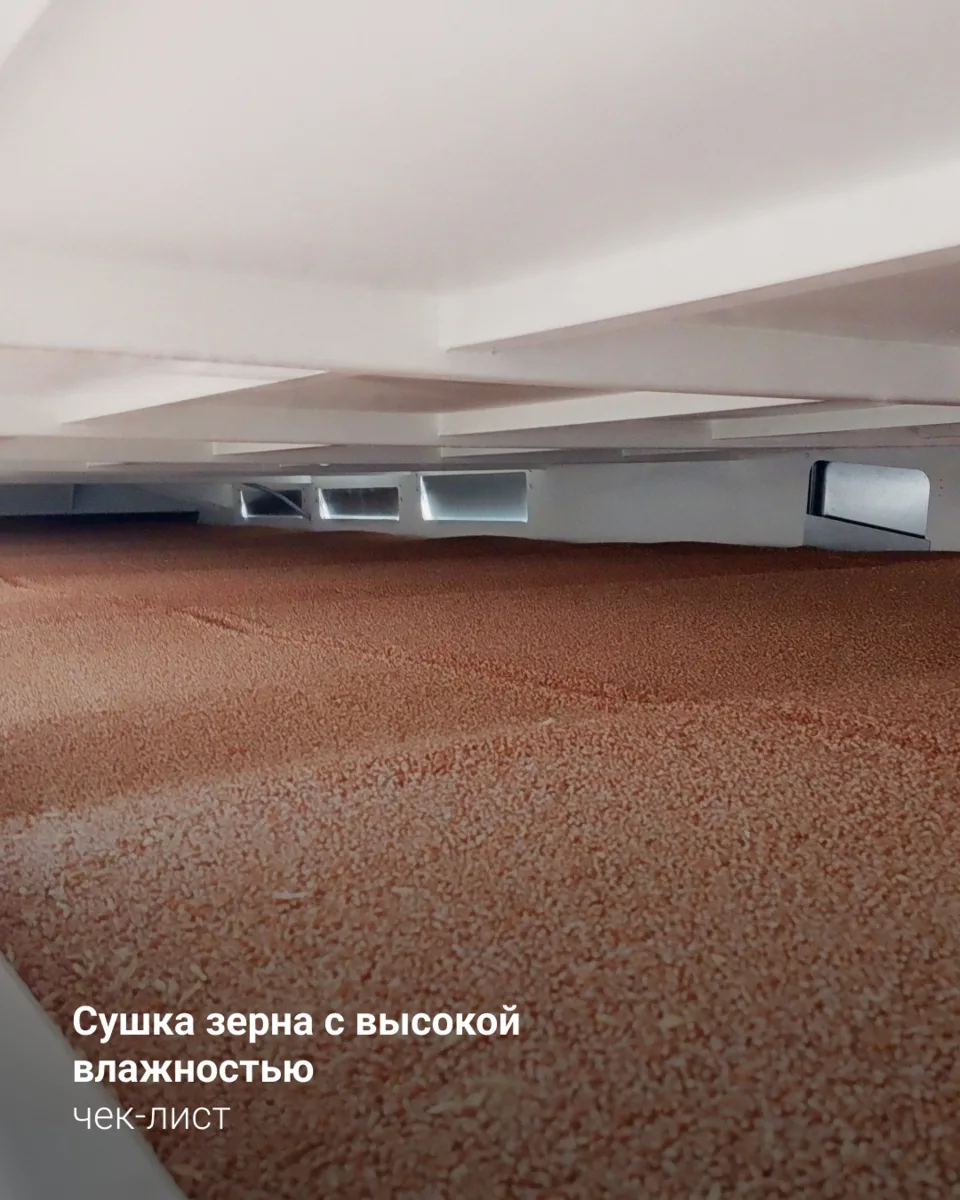 Чек-лист: сушка зерна с высокой влажностью

Зачастую уборка проходит в сложных погодных условиях, 