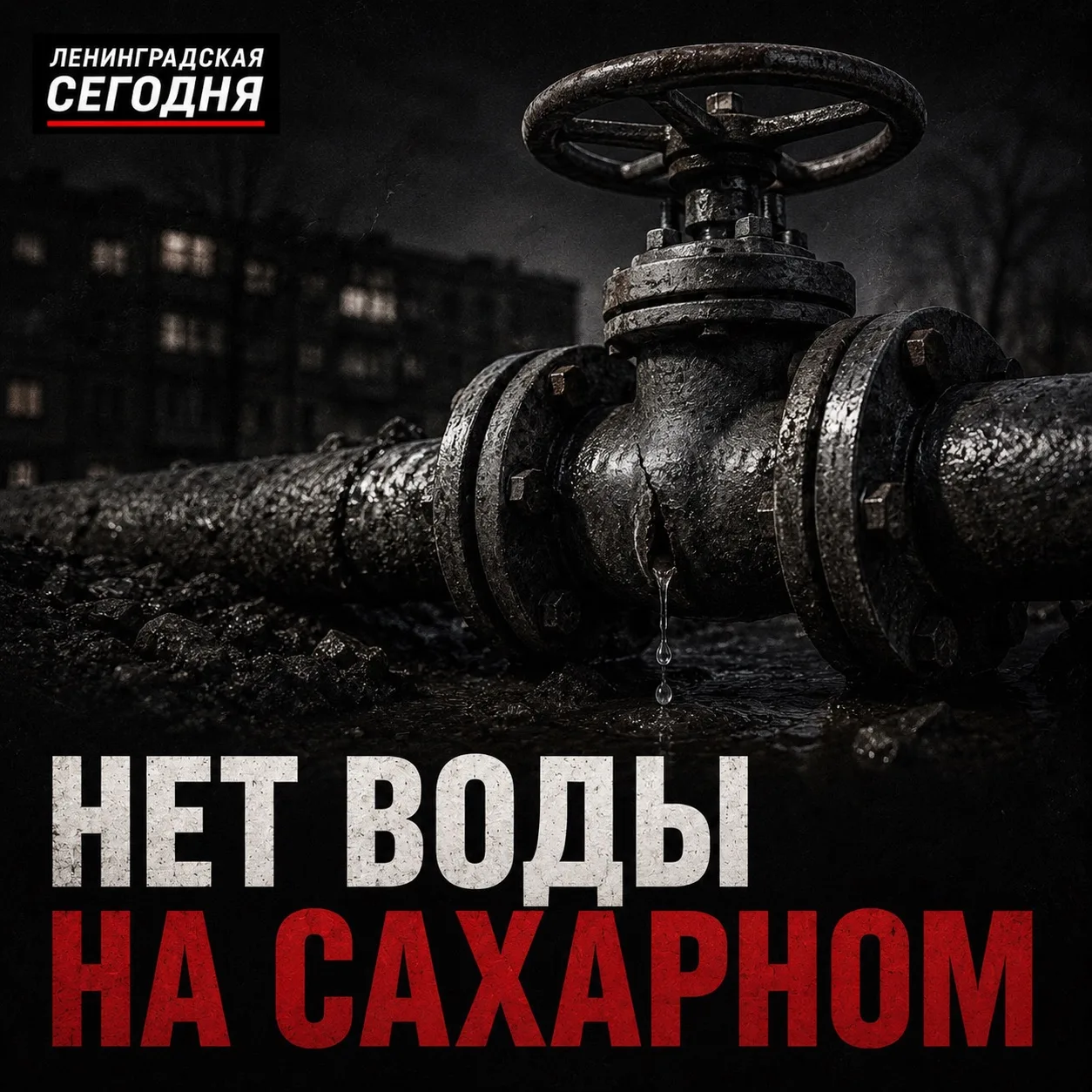 🚰 На Сахарном снова проблемы с водой