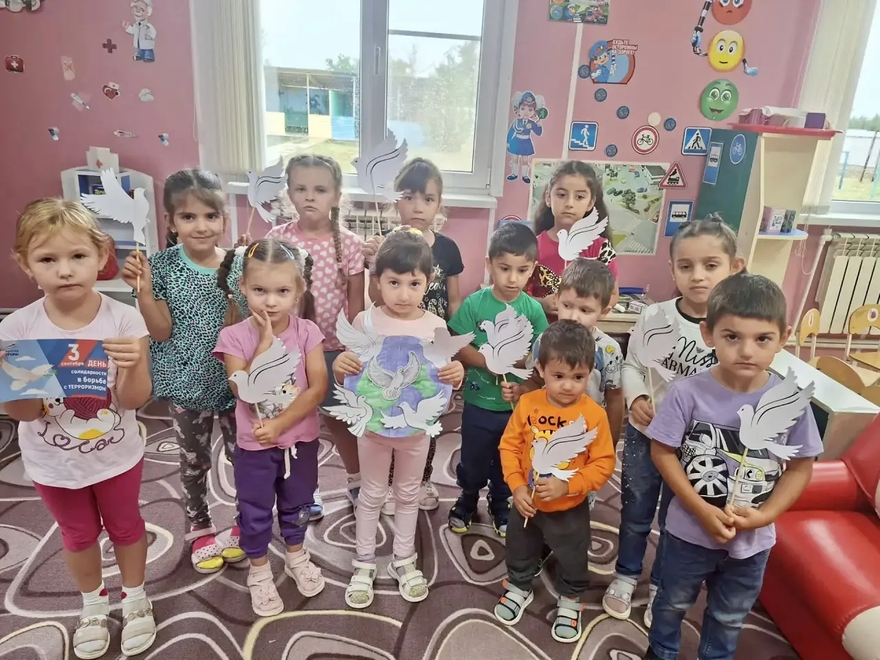 🕊️Сегодня, 3 сентября, в нашем детском саду прошло тематическое мероприятие, приурочен...