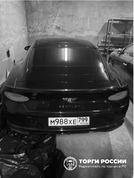 Лот №1 - Автомобиль БЕНТЛИ CONTINENTAL GT W1, VIN SСВА13S9LС084144, г.в. 2020, г.зн М98...