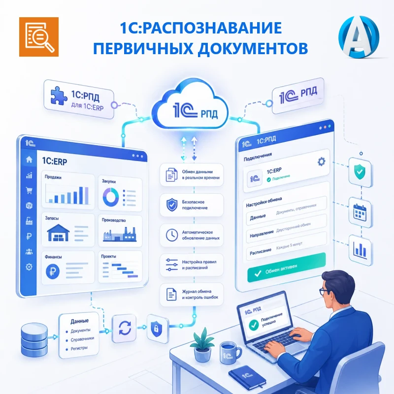 1С:Распознавание первичных документов (1С:РПД)