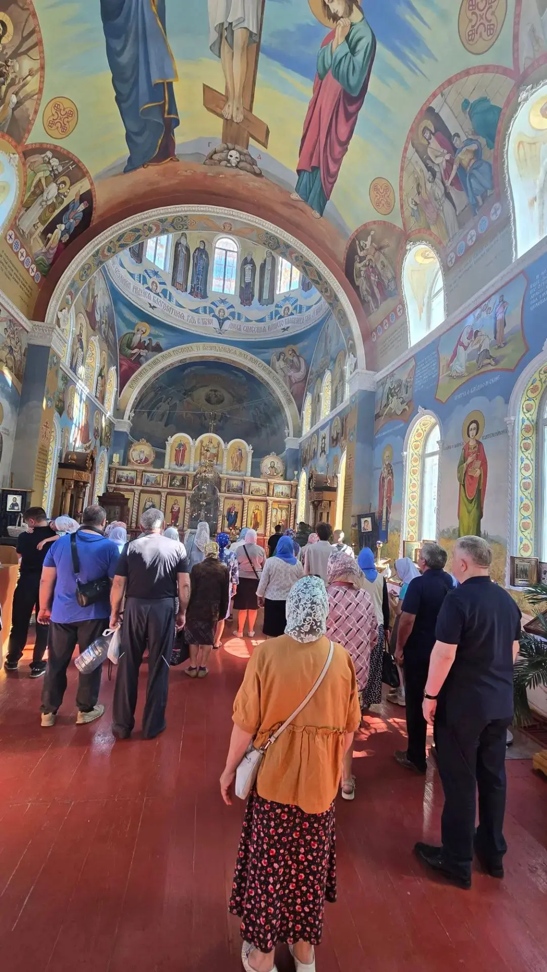 В светлый праздник Перенесения Нерукотворного Образа Господа Иисуса Христа, в простонар...