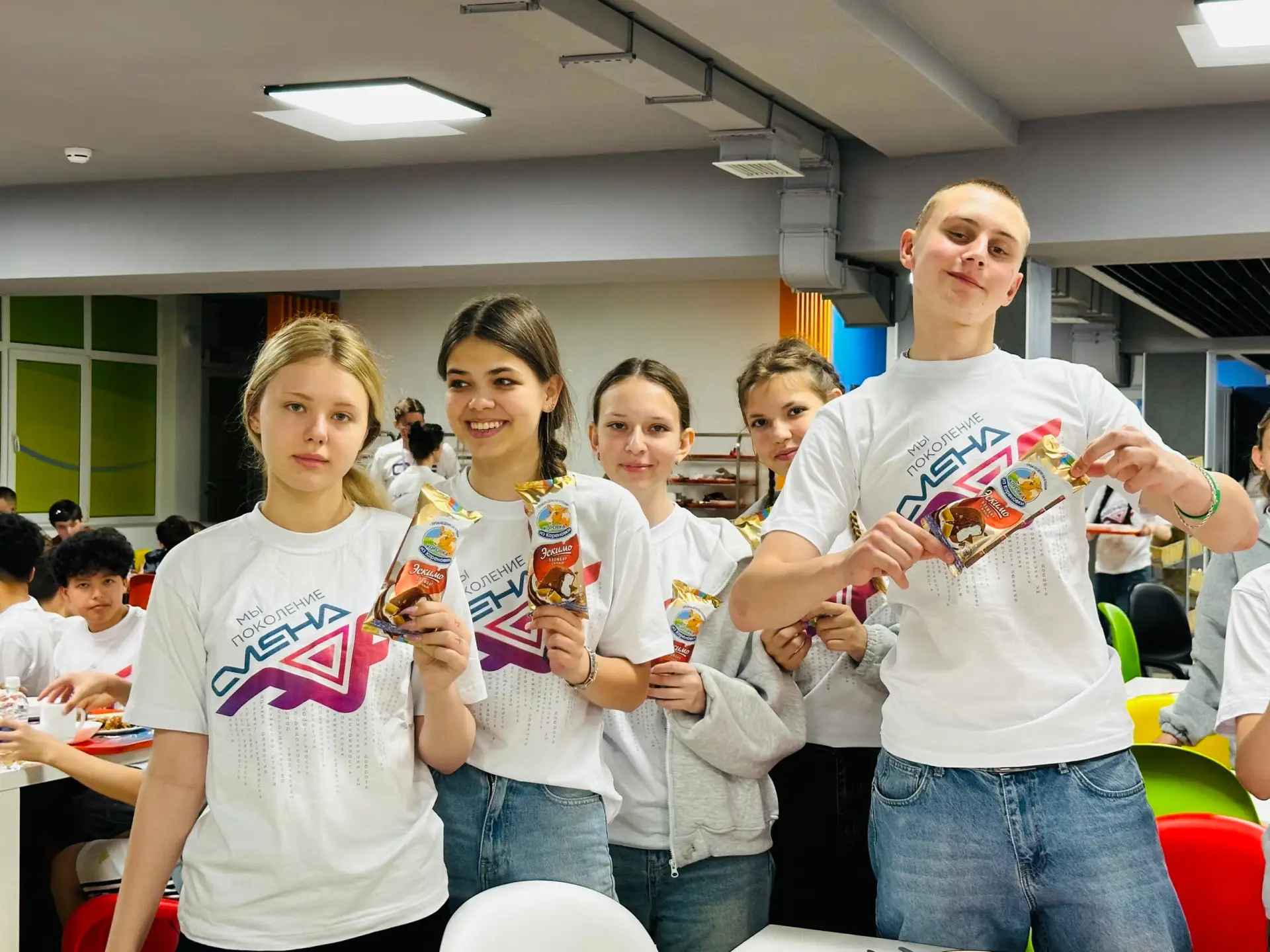 ВДЦ "Смена" в шоколадном настроении!