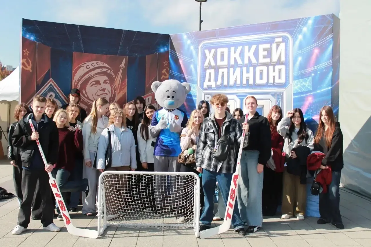 🏒 26 сентября учащиеся 10 и 11 медиаклассов стали участниками праздника спорта, музыки...