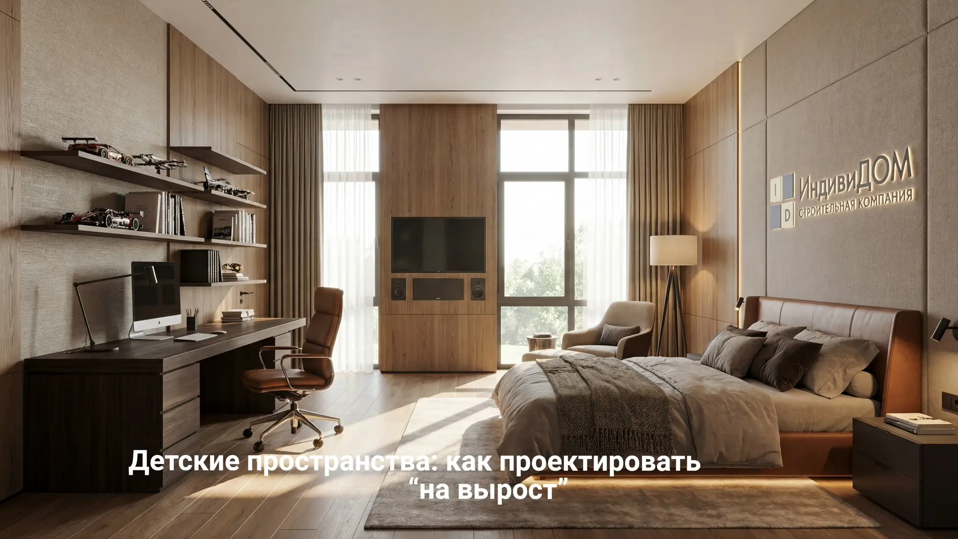 👶 Детская «на вырост»: пространство, которое взрослеет вместе с ребёнком
