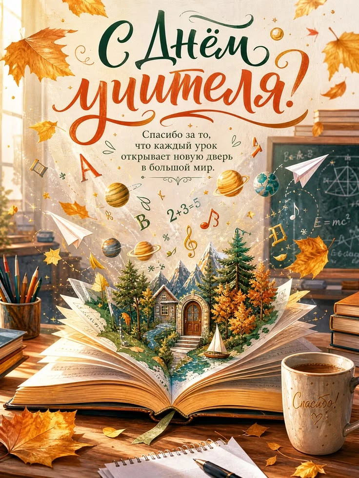 Поздравляем с Днём учителя!