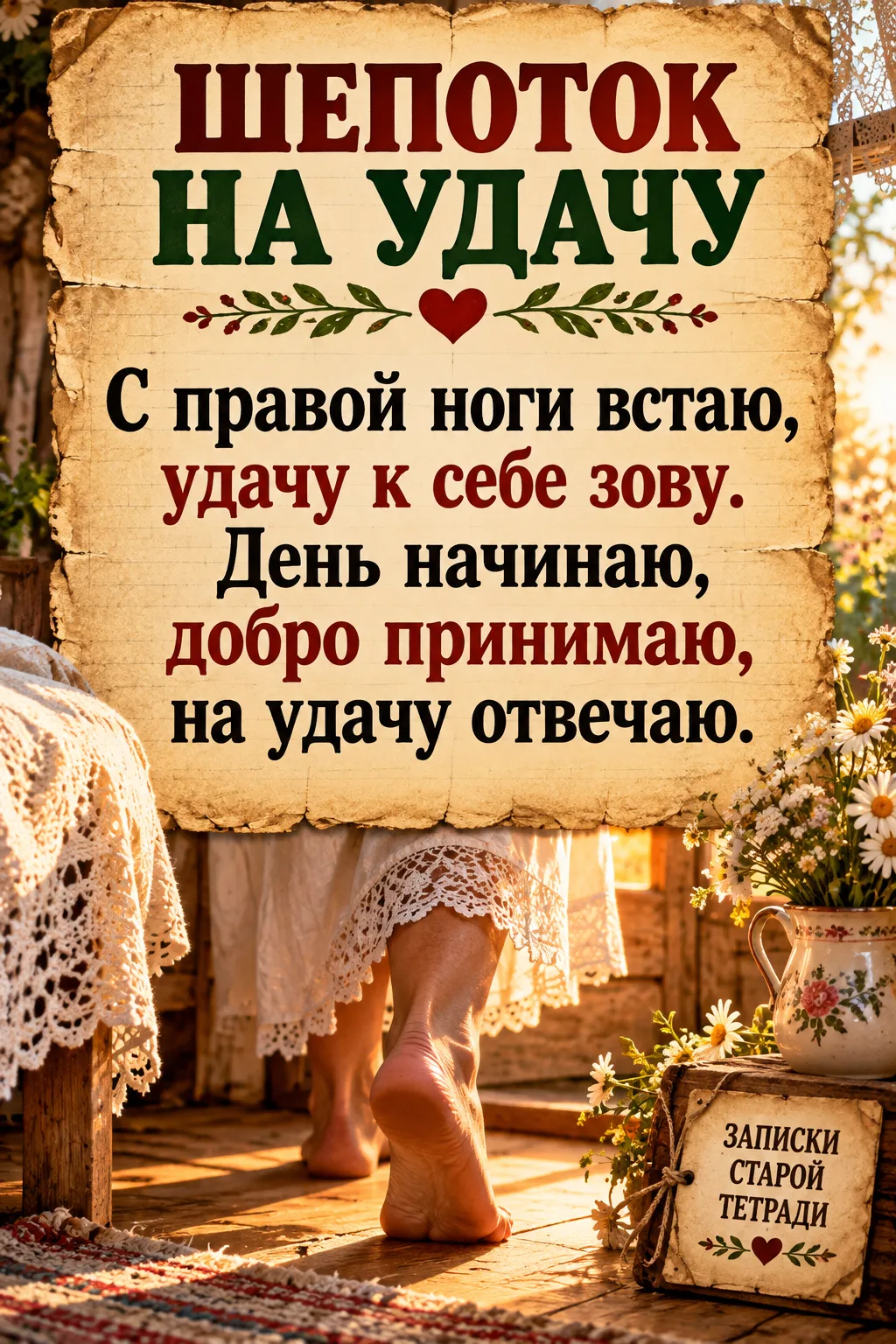 🍀 ШЕПОТОК НА УДАЧУ