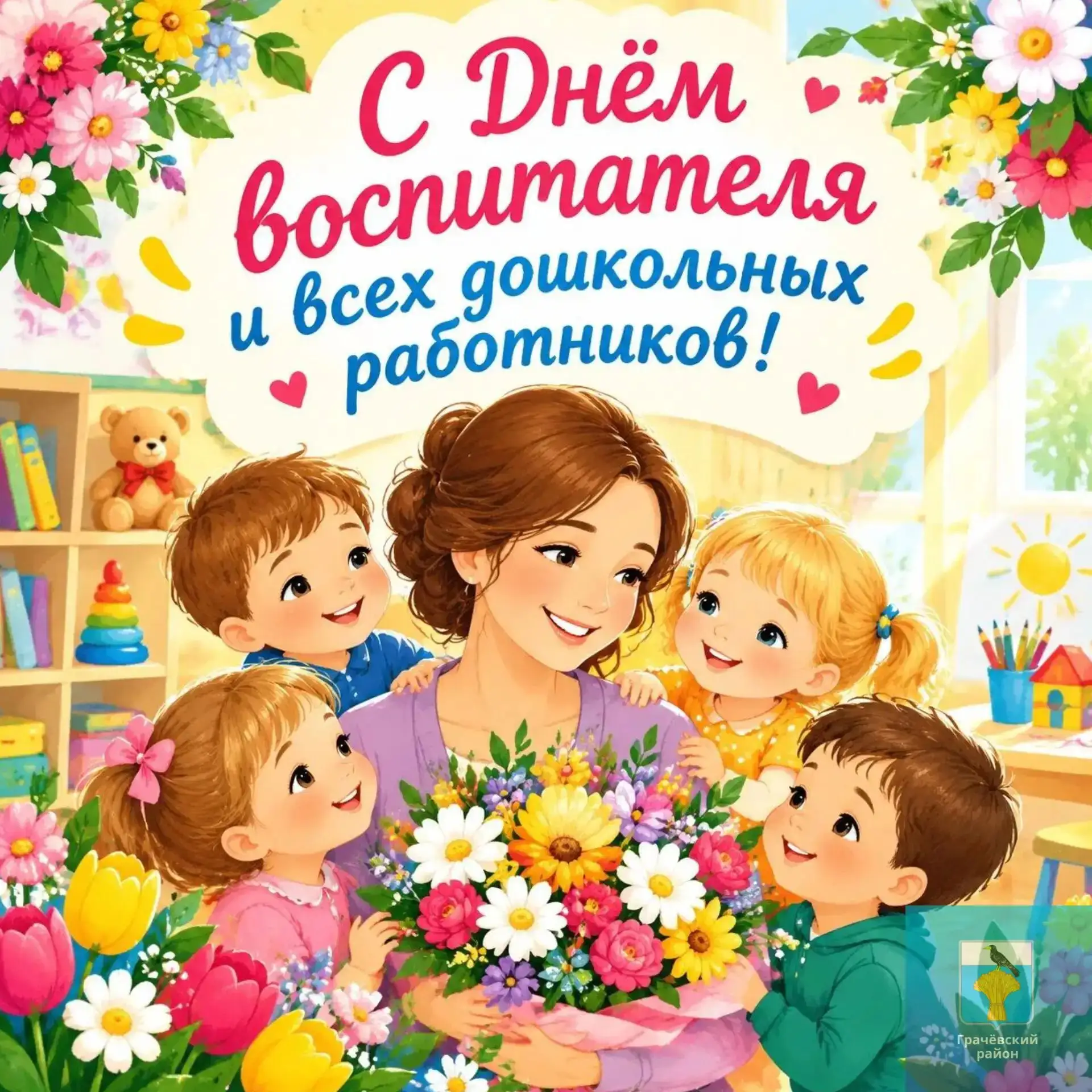 Дорогие наши воспитатели и все дошкольные работники!