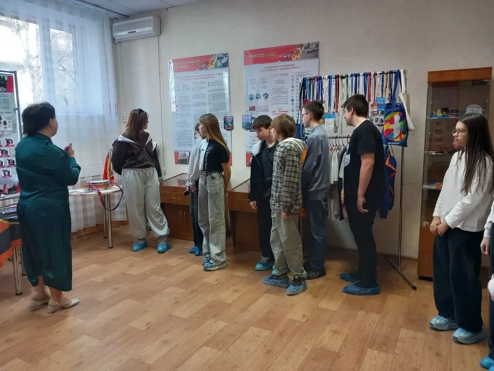 👌Обучающиеся 7 «А» класса вместе с классным руководителем Положенцевой Д.И. в период весенних канику
