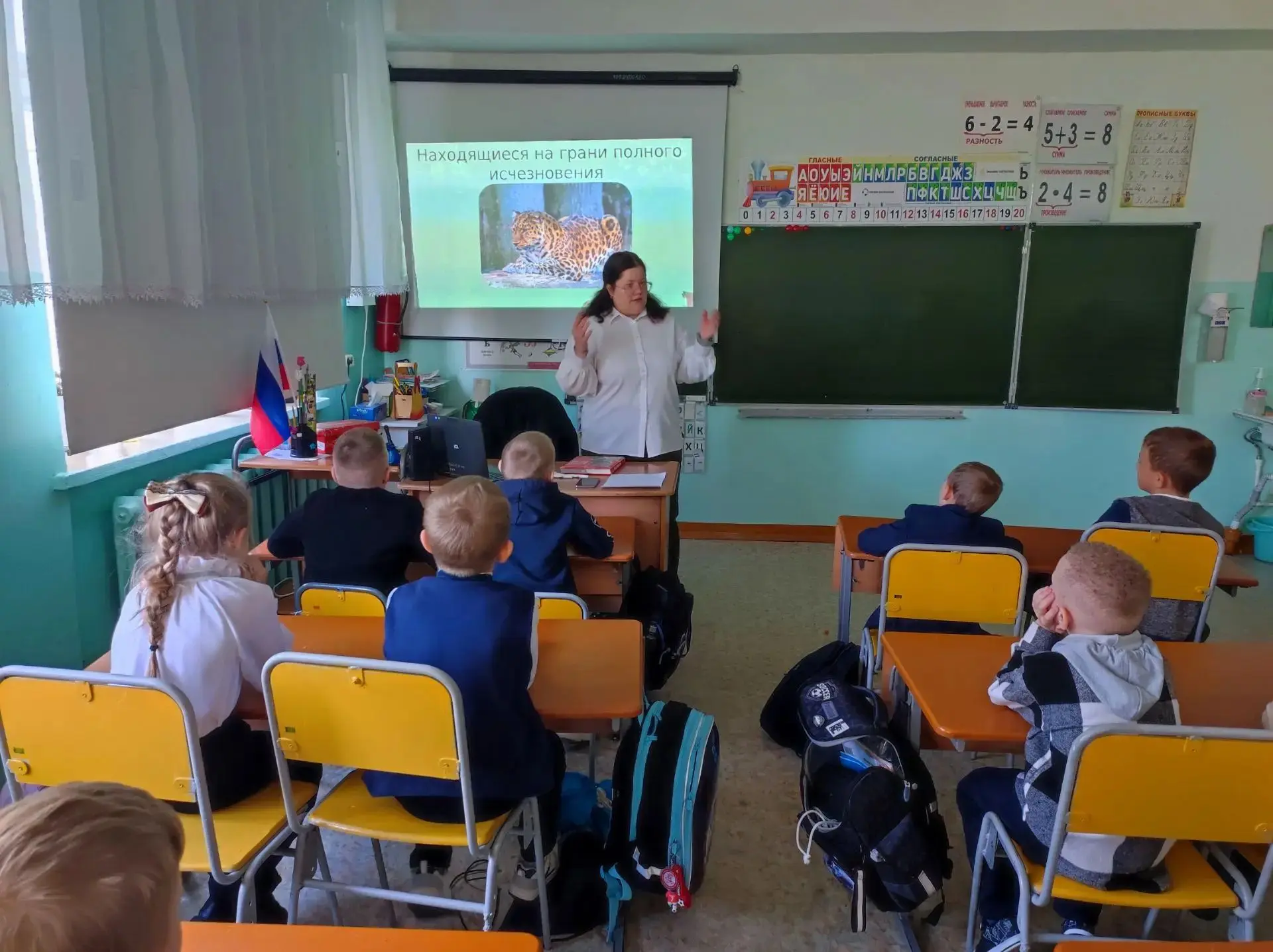Сегодня в 1«А» прошёл особенный день — посвятили его Международному Дню защиты животных...