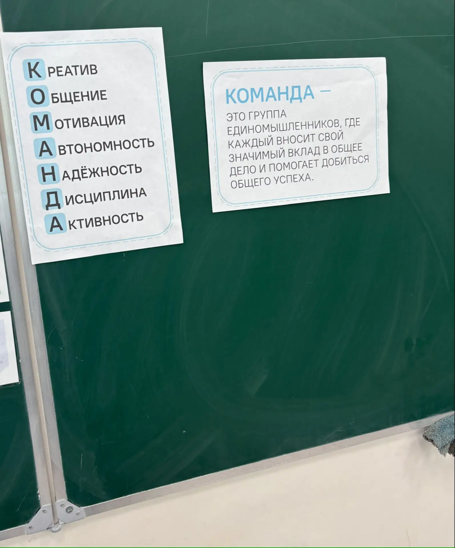 🤝 В 1Б классе прошли «Разговоры о важном» на тему «Что значит быть в команде». Ребята размышляли о т