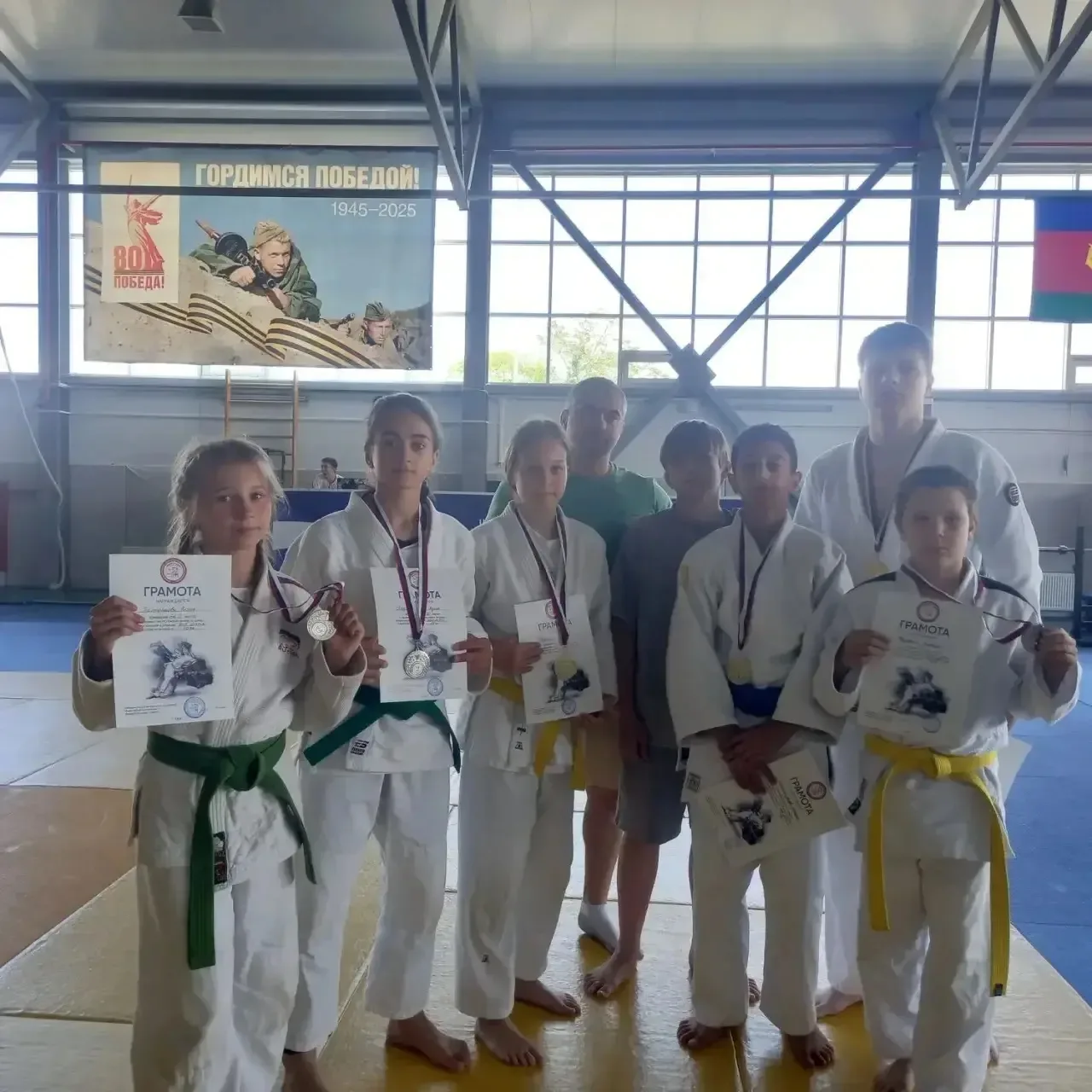 🥋21 июня в г. Ейск прошло открытое первенство Ейского района по дзюдо среди юношей и девушек 2012-2