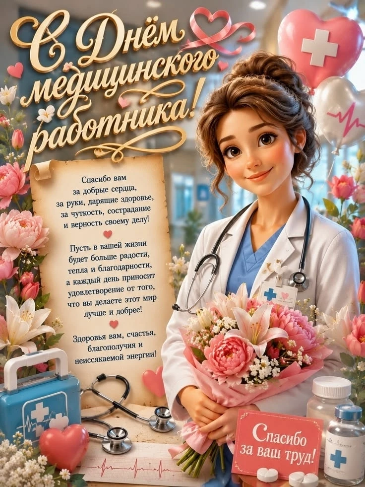 С Днём медицинского работника! 💉🩺💊