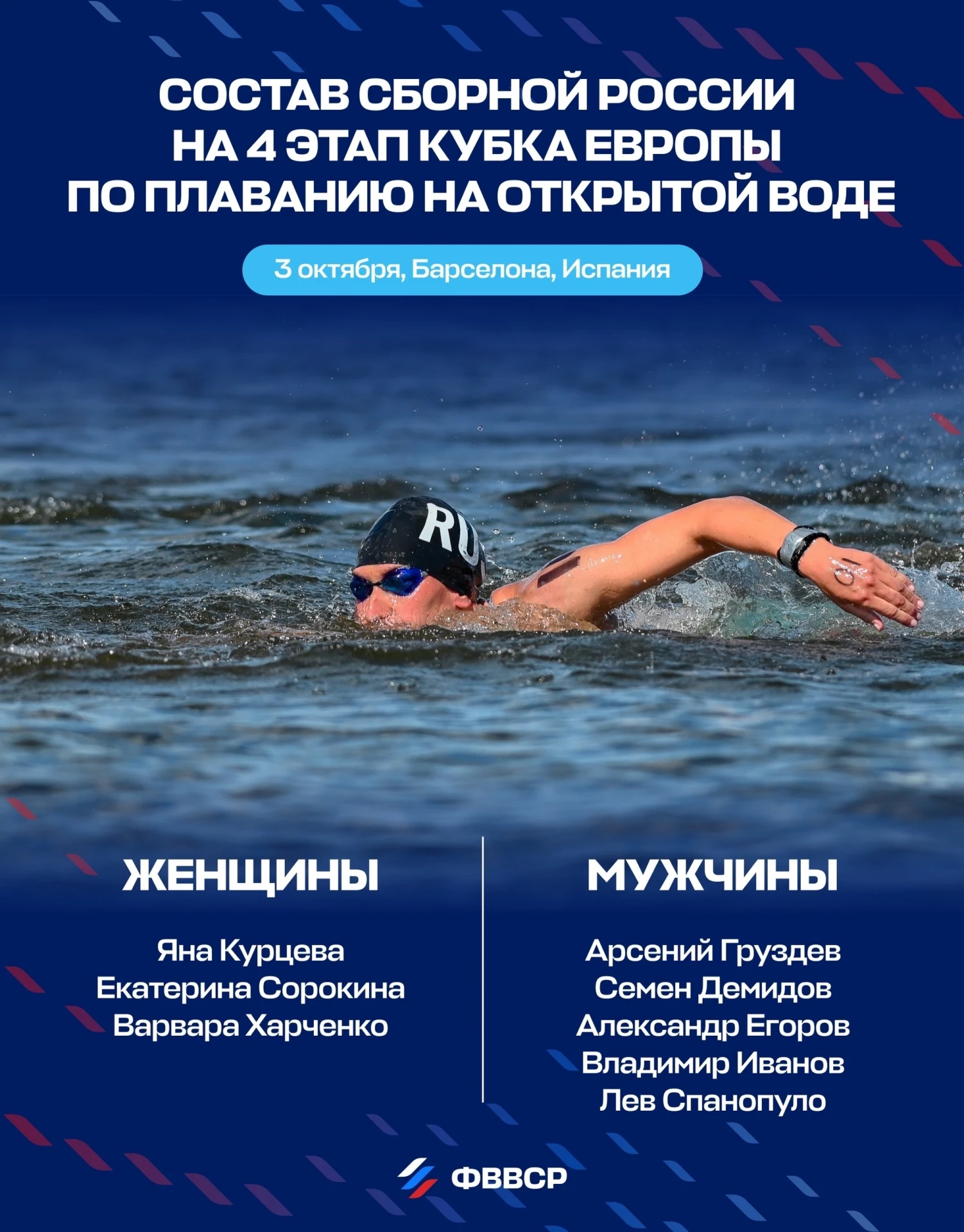 🔥Краснокамские пловцы выступят в Барселоне!