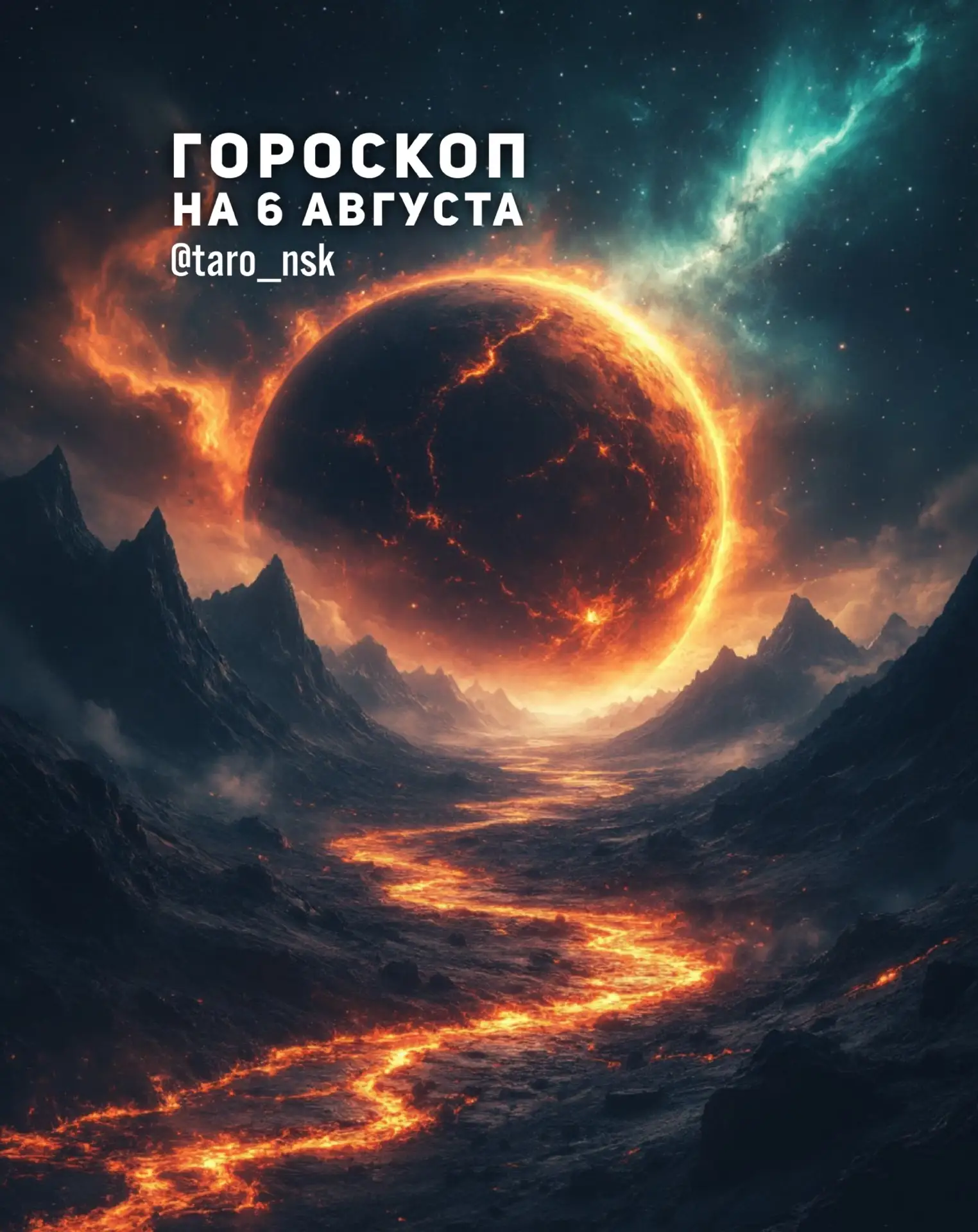 💛Гороскоп на 6️⃣августа🌾
⠀⠀⠀
👑Хозяин дня - Луна. Эмоции и интуиция сегодня важны , берегите позит