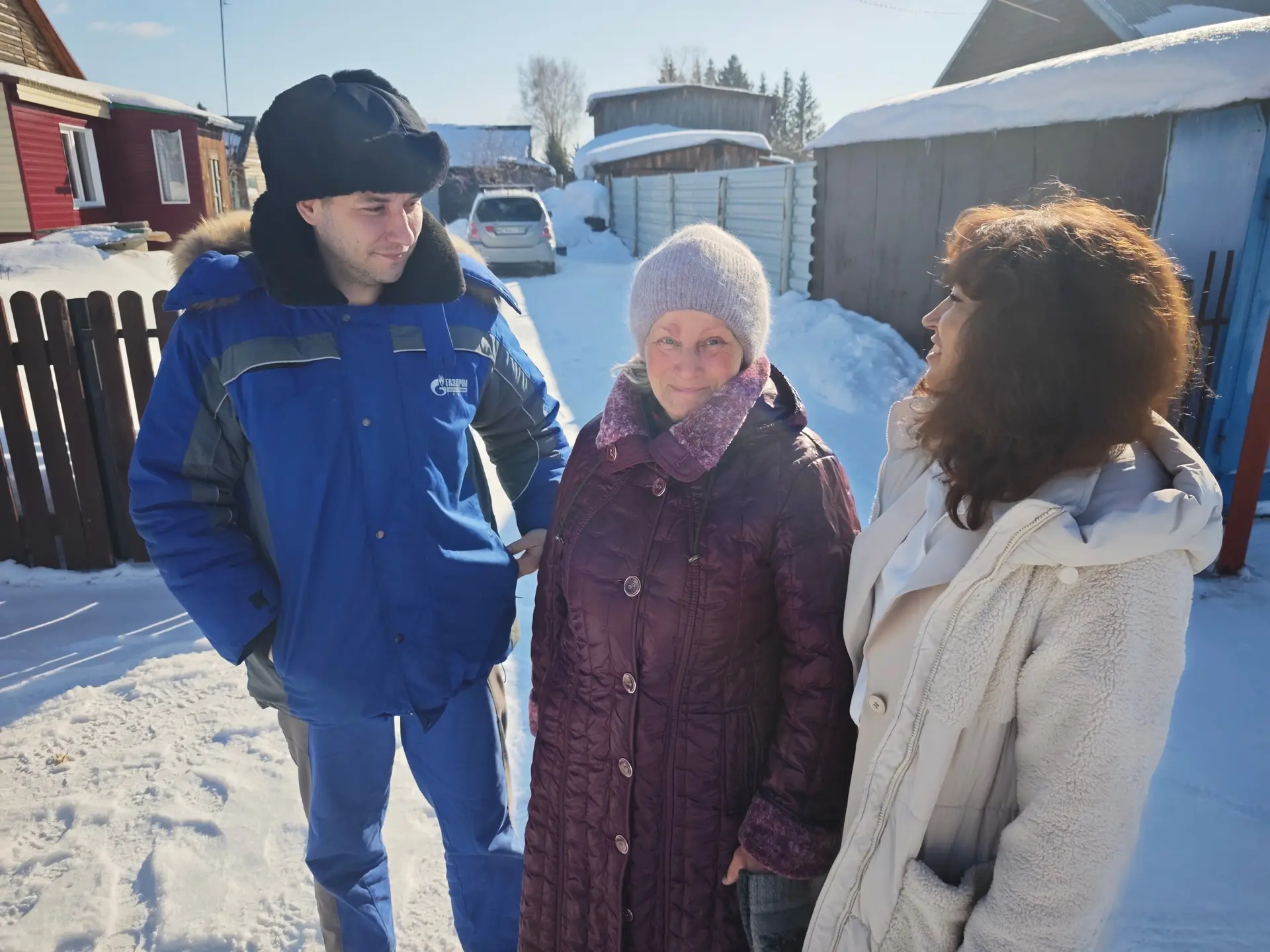 Первый газ пришел в Новомошково. Газовая плита заработала в доме Тамары Петровны Король...