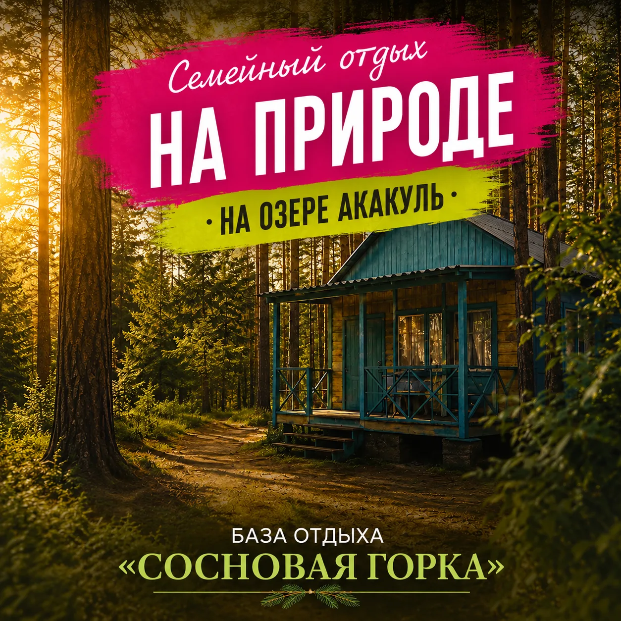 Скидка 30% на отдых на базе «Сосновая горка»🏡

Челябинск

📍 озеро Акакуль, база отдыха «Сосновая г