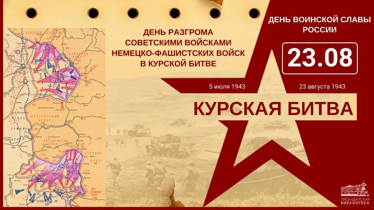 Курская дуга. День воинской славы России.
