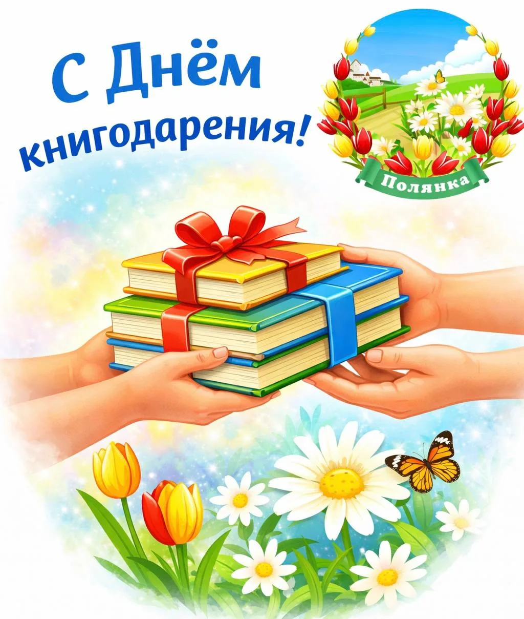 Традиционный день книгодарения!