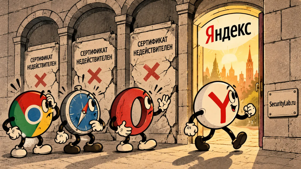 Прощай, Chrome. Как национальные сертификаты перекроили рынок