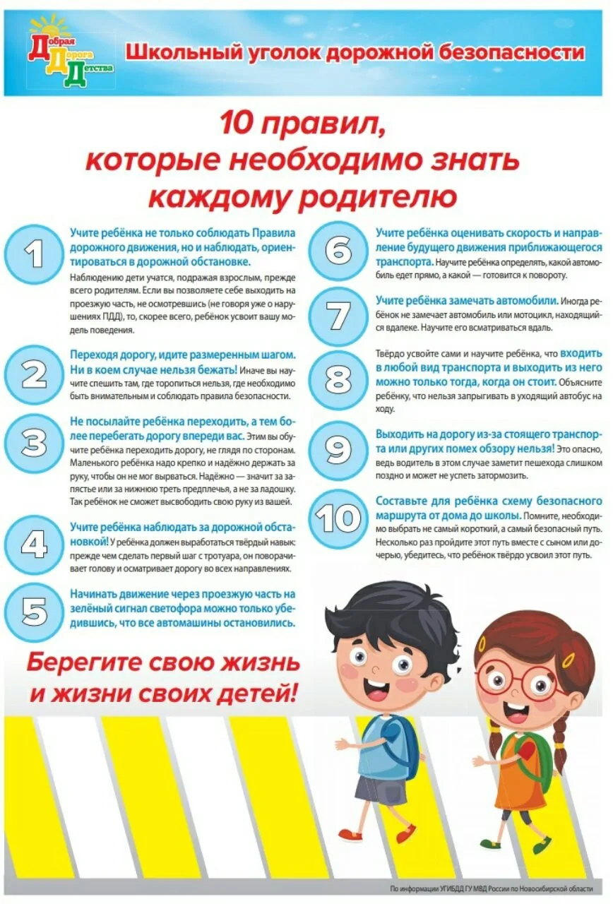 Вспоминаем правила дорожного движения