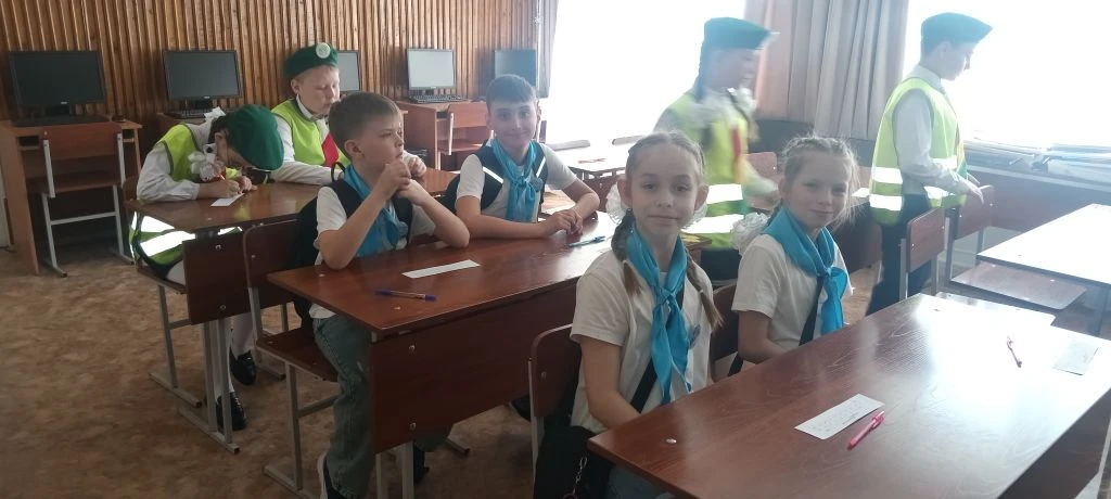 Сегодня состоялся городской конкурс  «Безопасное колесо», в котором впервые активно приняли участие 