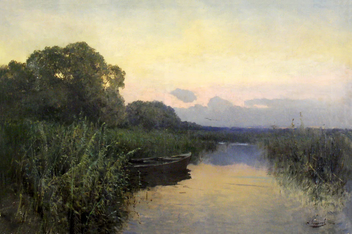 Александр Егорнов «Вечереет» 1902 г.