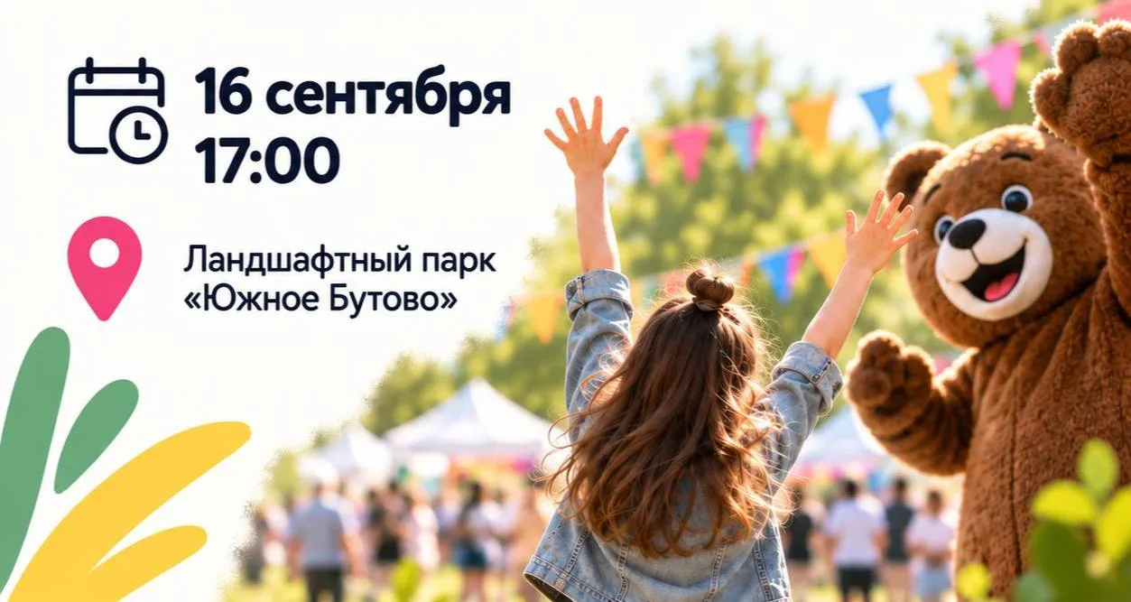 🎉 Южное Бутово зовёт на семейный праздник