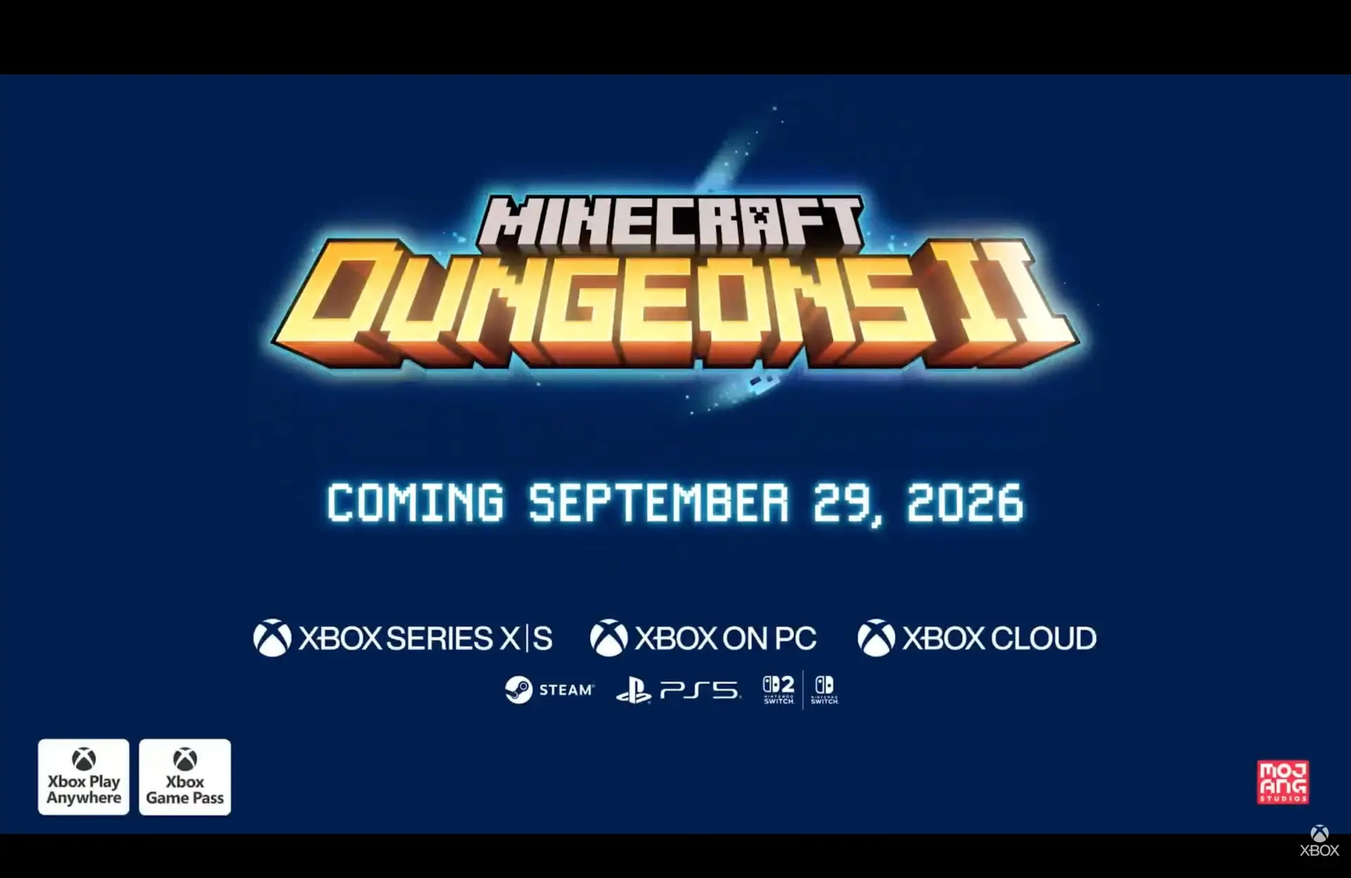 ⚡️Minecraft Dungeons II выйдет 29 сентября 2026 года