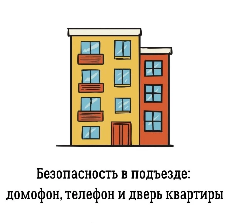 🏙 Безопасность в подъезде: домофон, телефон и дверь квартиры 🏙

Путь ребёнка домой не заканчиваетс