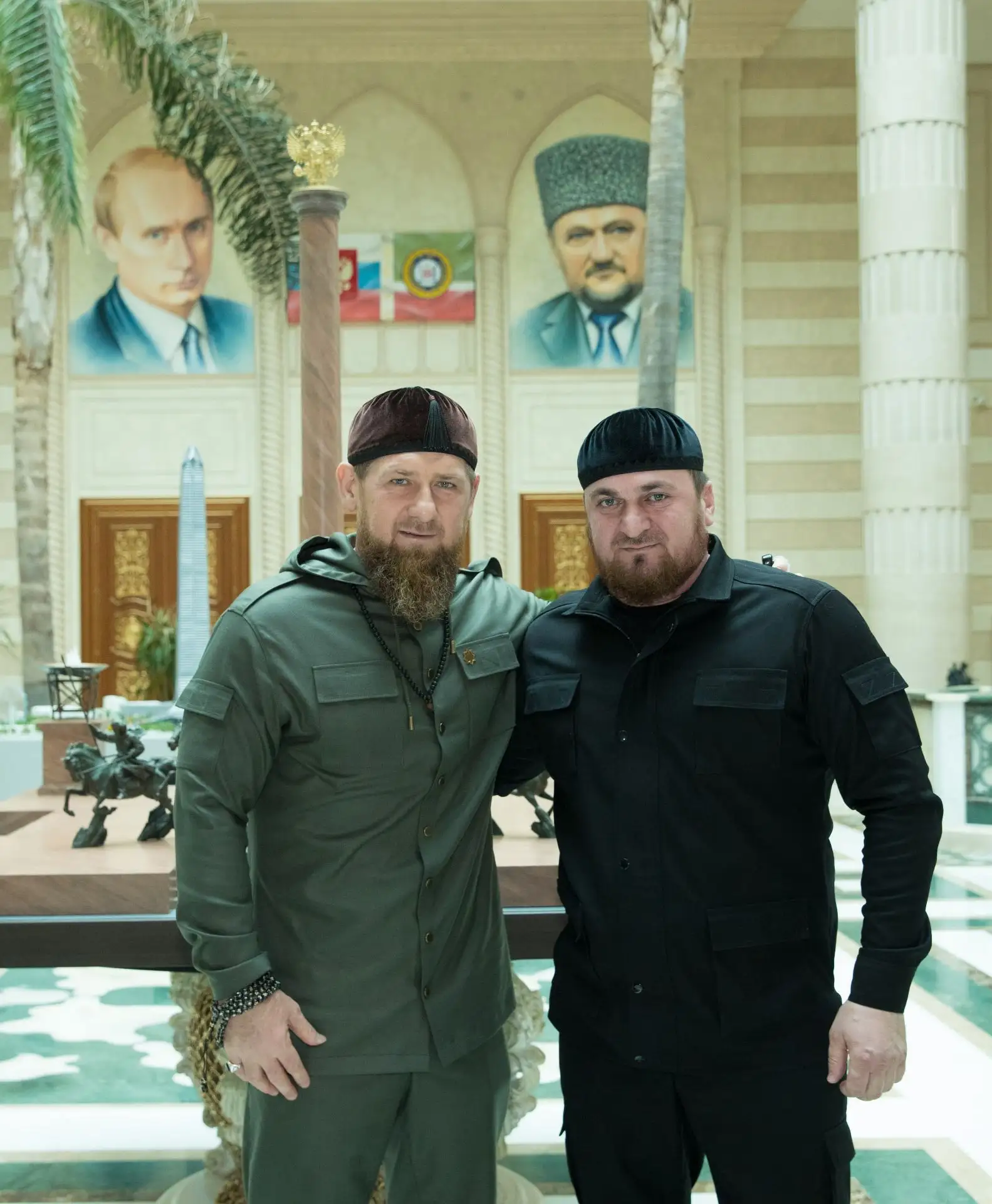 Сегодня моего дорогого БРАТА, Главу Чеченской Республики, Героя России РАМЗАНА АХМАТОВИ...