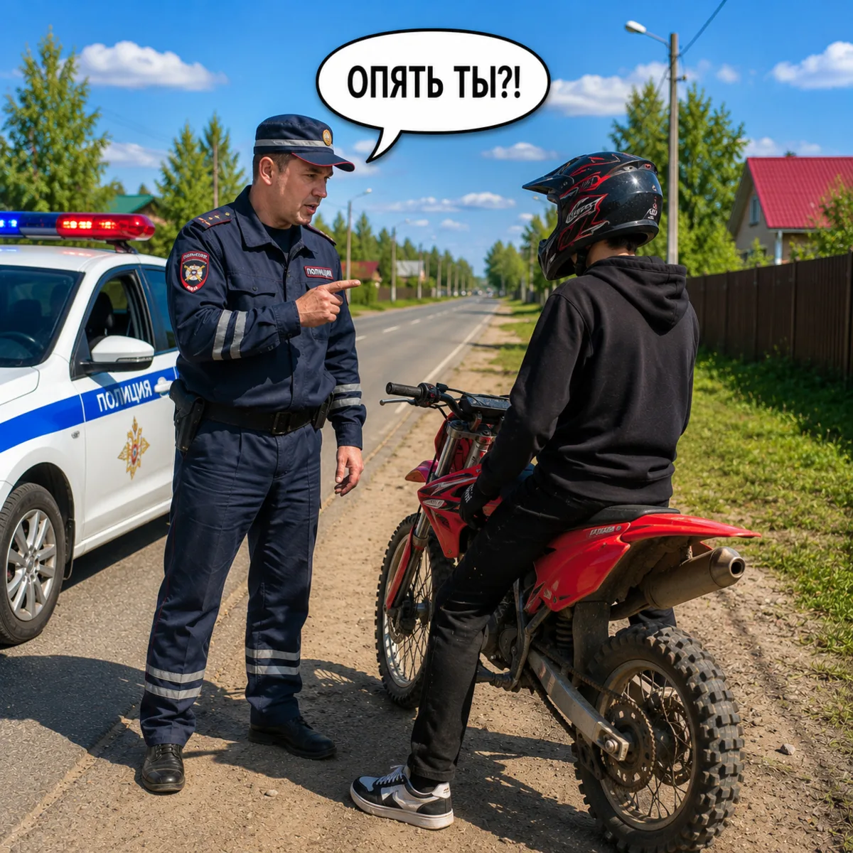 Подросток в четвертый раз попался на питбайке в Когалыме

В городе за лето задержали 10 несовершен