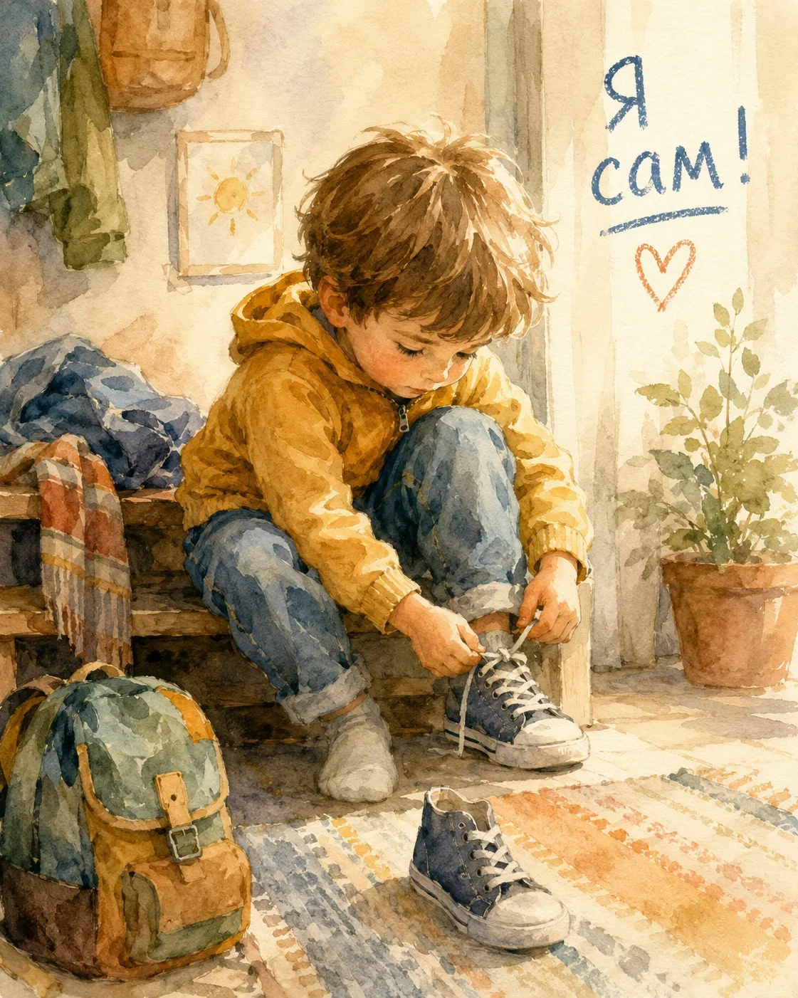 — Я сам!