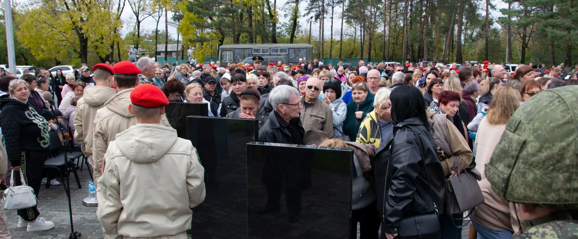 Сегодня, 30 сентября, в Лесозаводске состоялось торжественное открытие Сквера памяти Ге...