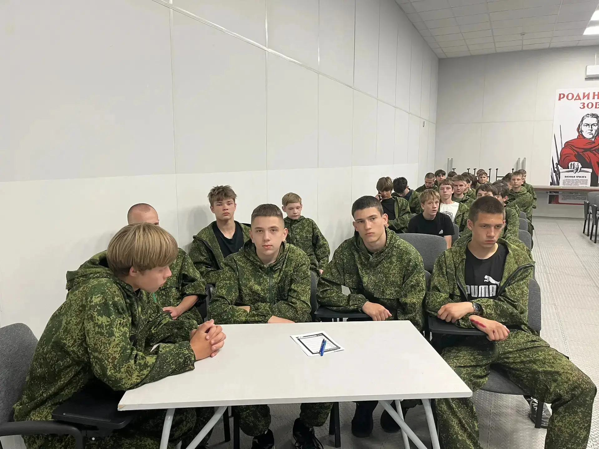 🇷🇺💪 Сегодня в лагере военно-спортивной подготовки «Воин» в г. Губкине находятся наши учащиеся: Ма