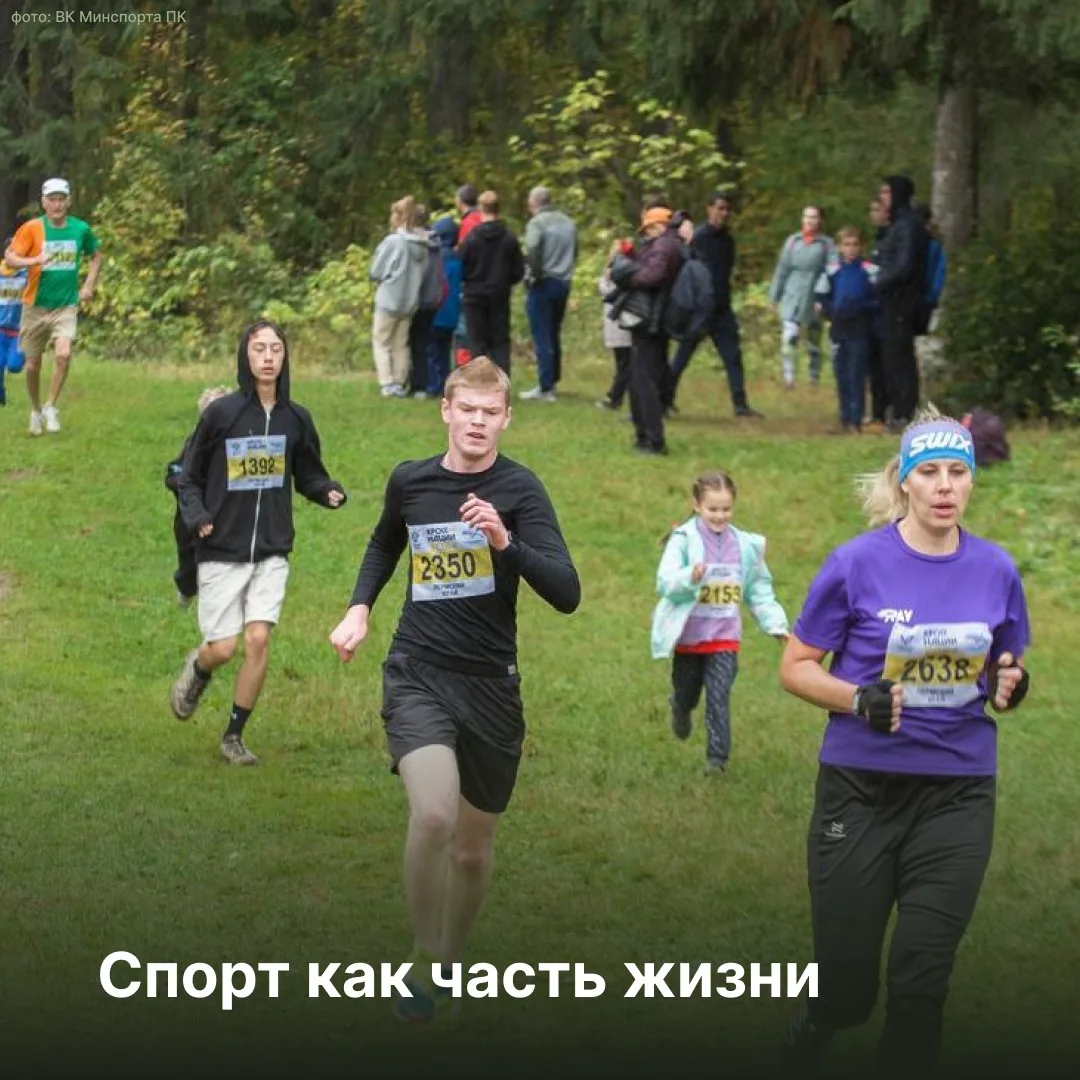 🏃В Прикамье 62,5% жителей регулярно занимаются спортом