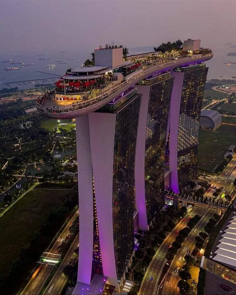 Отель Marina Bay Sands, Сингапур🇸🇬💫