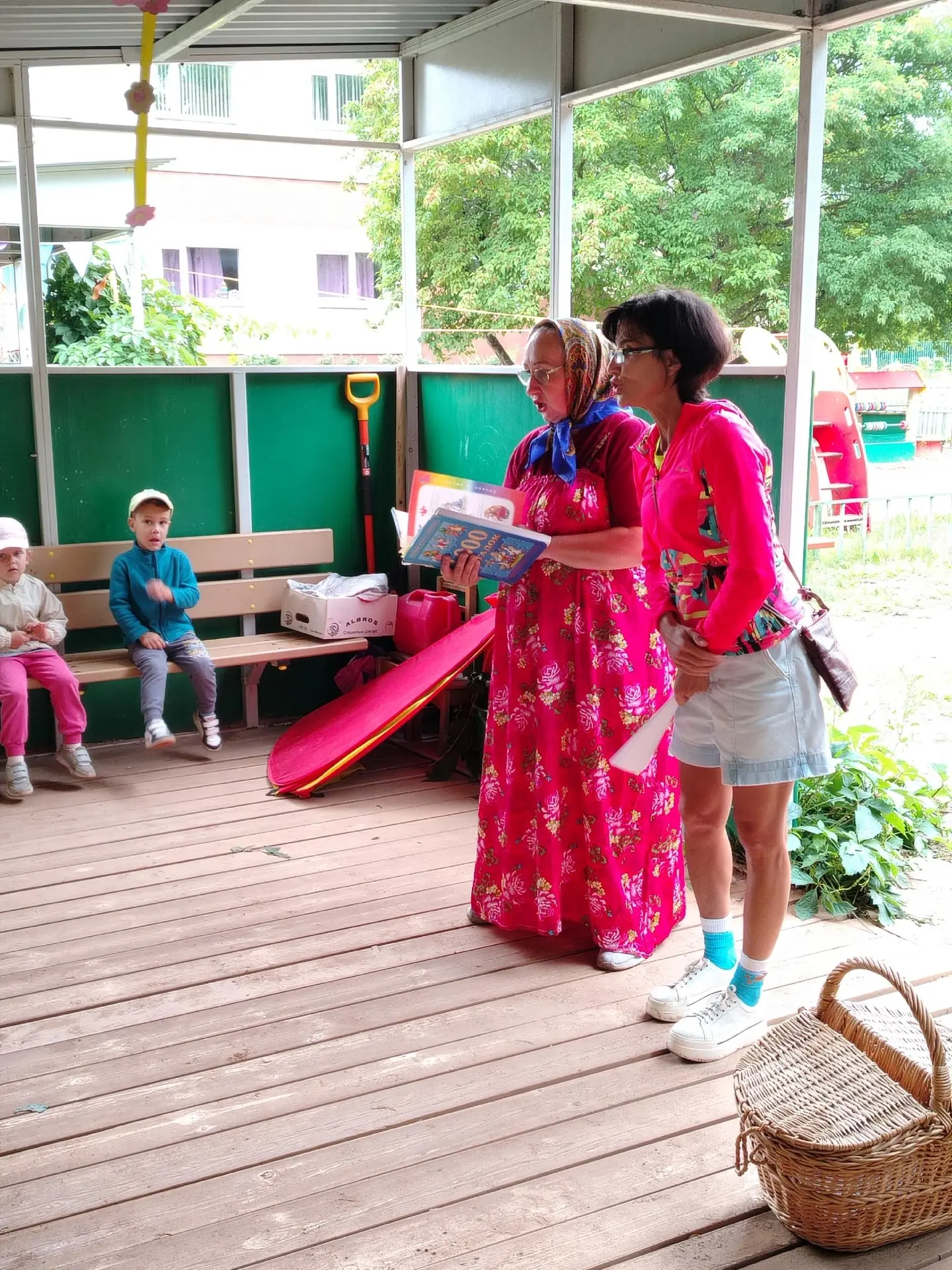 👵♥️Сегодня к нам в детский сад заглянула очень необычная гостья — Бабушка Загадушка. И это был не п