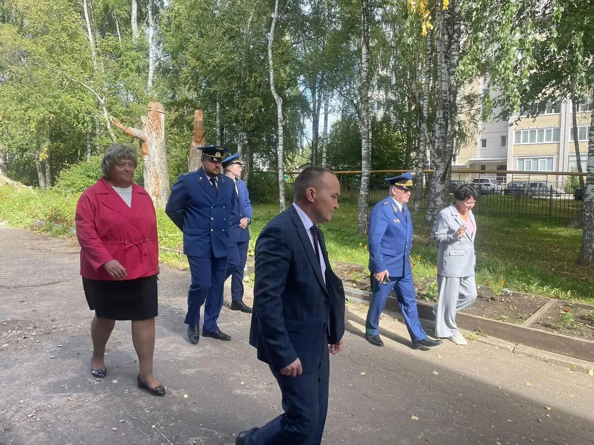 📐 Прокурор Республики Коми Николай Егоров совместно с прокурором Сыктывдинского района...