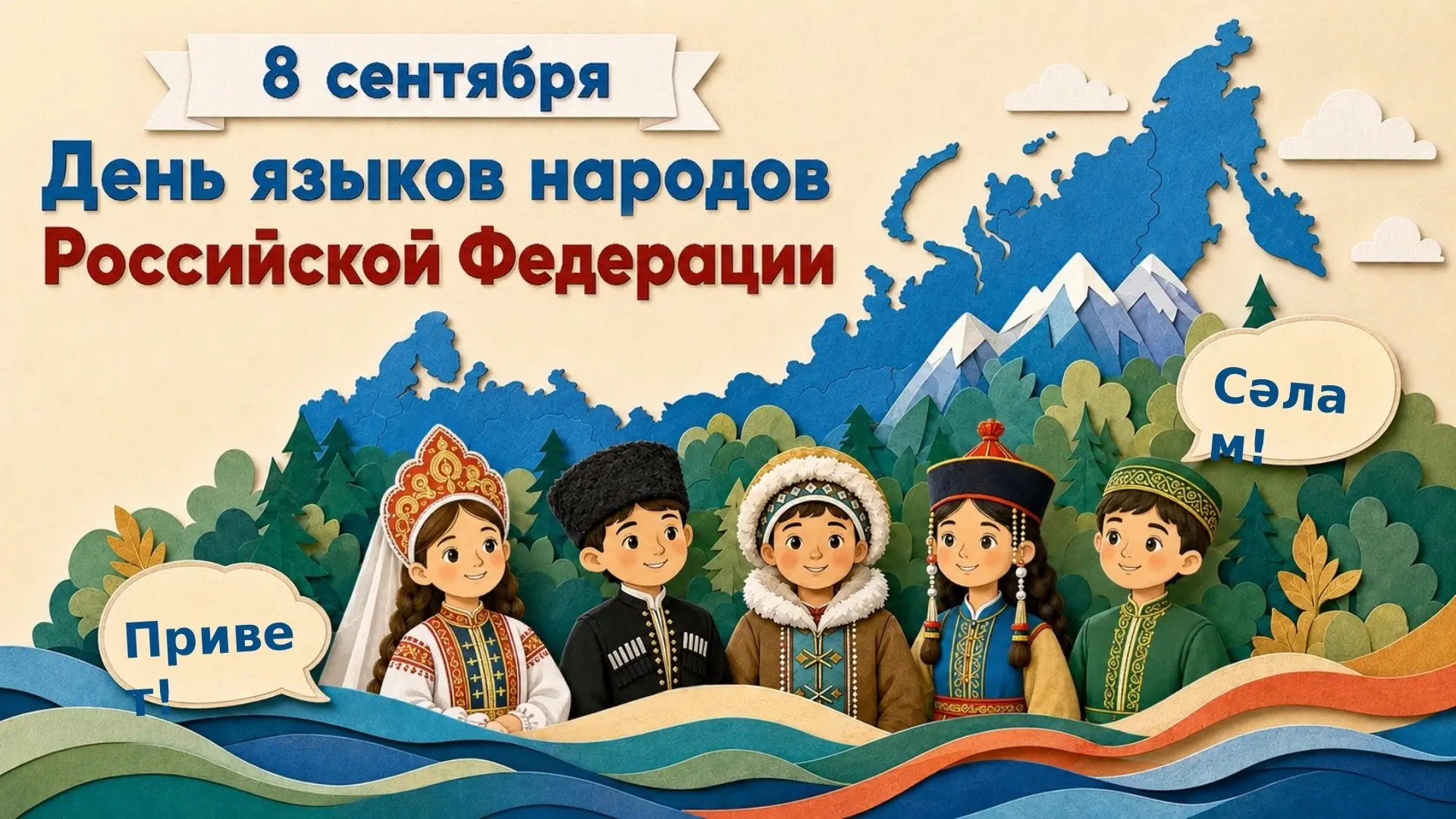 🎉 Рубрика «Школьные новости»: День языков народов России!