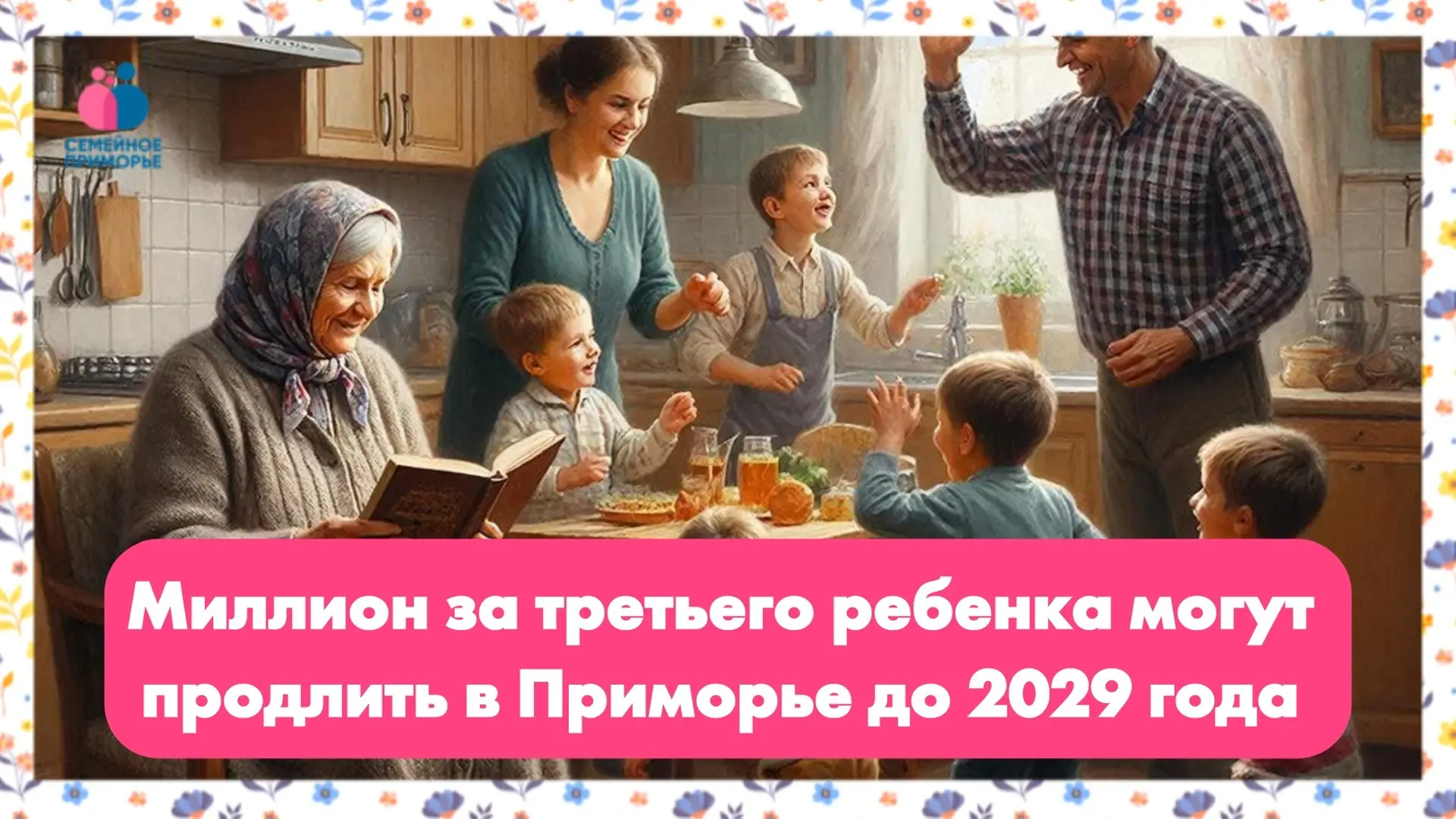 Миллион за третьего ребенка: «Единая Россия» предлагает продлить программу на Дальнем В...