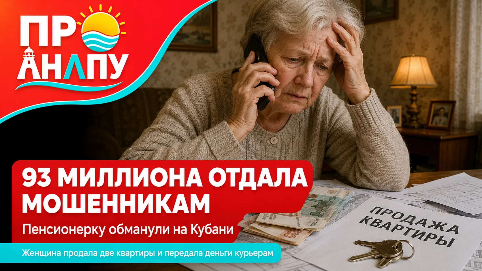 93 миллиона рублей отдала мошенникам жительница Кубани
