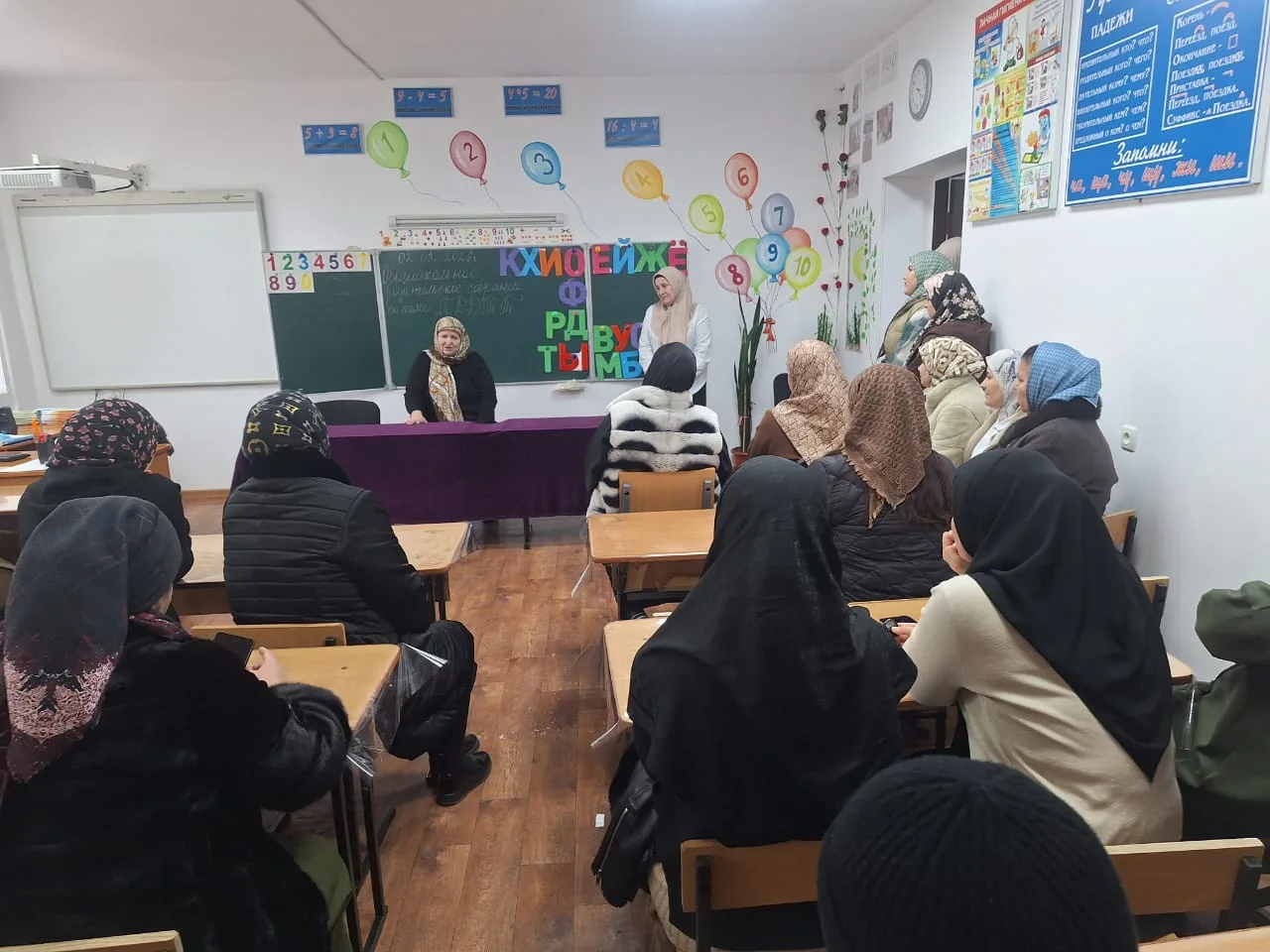 2 февраля в МБОУ "СОШ с. Гехи-Чу" прошло общешкольное родительское собрание . Основная цель  работы 