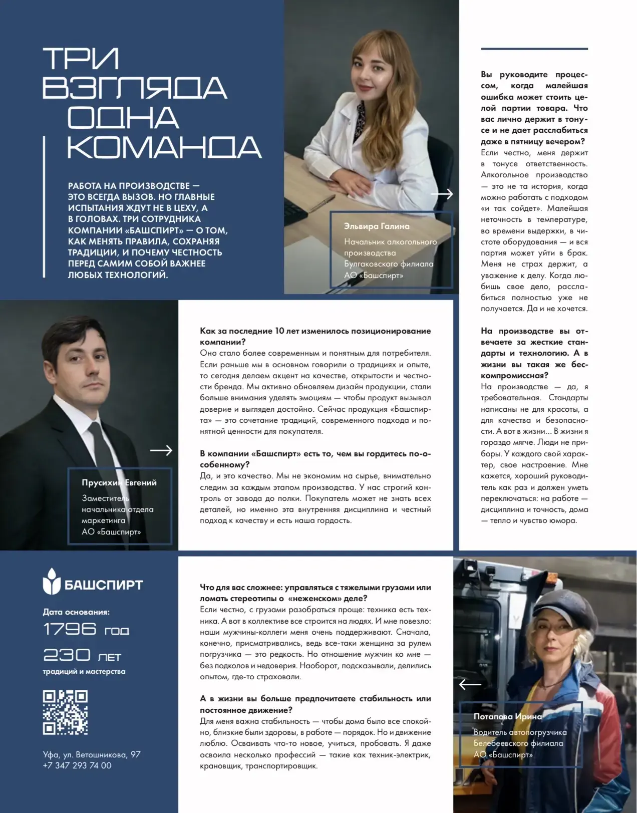 ТРИ ВЗГЛЯДА. ОДНА КОМАНДА